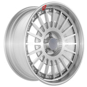 FORGED WHEELS RIMS for MERCEDES BENZ S CLASS W223 S580 2020+ FORZA PERFORMANCE Großaspach

We manufacture premium quality forged wheels rims for Mercedes Benz S Class W223 S580 2020+ in any design, size, color.

WHEEL SIZE:

Front: 19 x 8.5 ET 32
Rear: 19 x 8.5 ET 32
PCD: 5 x 112
CB: 66.6
Finish: Polished with Brushed Face
Material: 6061-T6 Forged Aluminum
THIS WHEEL DESIGN CAN BE CUSTOM-MADE FOR YOUR CAR IN ANY SIZE AND COLOR OPTIONS
Available in monoblock, 2-piece, 3-piece, duoblock, beadlock
3D wheel ren