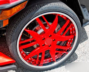 FORGED WHEELS RIMS for POLARIS SLINGSHOT S SL SLR R 2015+ Forza Performance custom fit buy Forgiato Decimo-L style design wheels