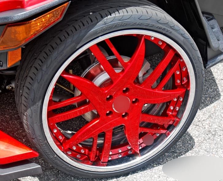 FORGED WHEELS RIMS for POLARIS SLINGSHOT S SL SLR R 2015+ Forza Performance custom fit buy Forgiato Decimo-L style design wheels
