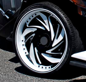 FORGED WHEELS RIMS for POLARIS SLINGSHOT S SL SLR R 2015+ Forza Performance custom fit buy Savini Diamond Carpi style design wheels