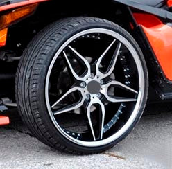 FORGED WHEELS RIMS for POLARIS SLINGSHOT S SL SLR R 2015+ Forza Performance custom fit buy Spec-1 SSL-301 style design wheels