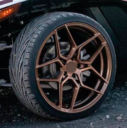 FORGED WHEELS RIMS for POLARIS SLINGSHOT S SL SLR R 2015+ Forza Performance custom fit buy Rohana RFX11 style design wheels