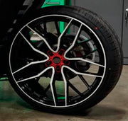 FORGED WHEELS RIMS for POLARIS SLINGSHOT S SL SLR R 2015+ Forza Performance custom fit buy Savini SV-F2 style design wheels