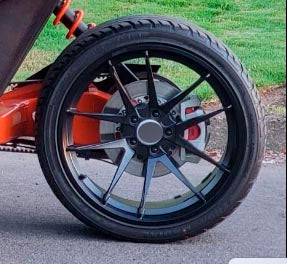 FORGED WHEELS RIMS for POLARIS SLINGSHOT S SL SLR R 2015+ Forza Performance custom fit OEM Polaris style design