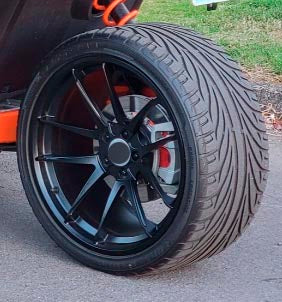 FORGED WHEELS RIMS for POLARIS SLINGSHOT S SL SLR R 2015+ Forza Performance custom fit OEM Polaris style design