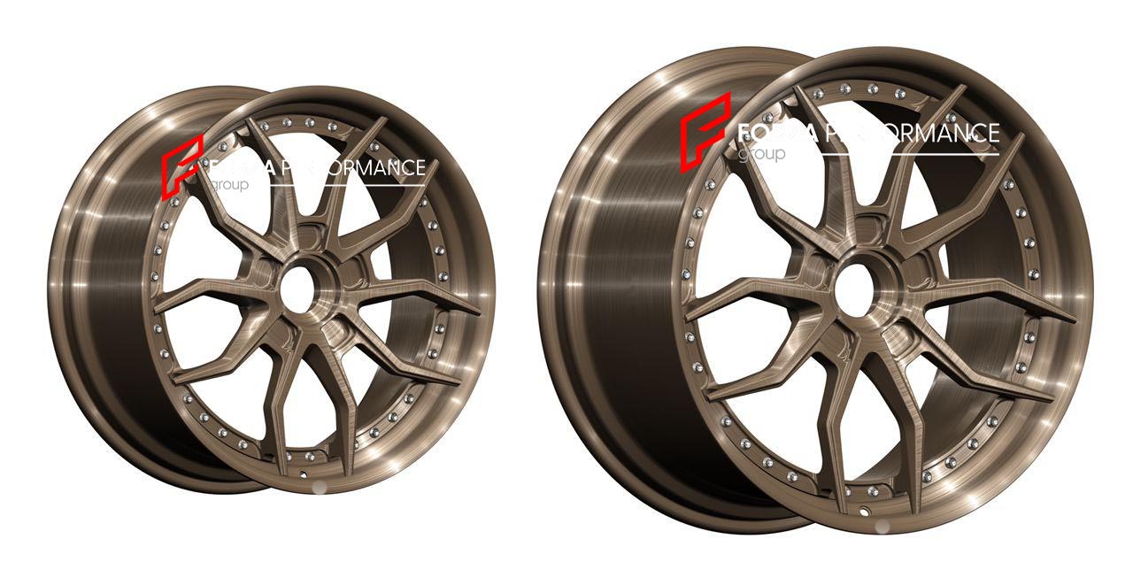 21 22 INCH FORGED WHEELS RIMS for PORSCHE 911 992.1 TURBO 2024 custom fit ANRKY AN21