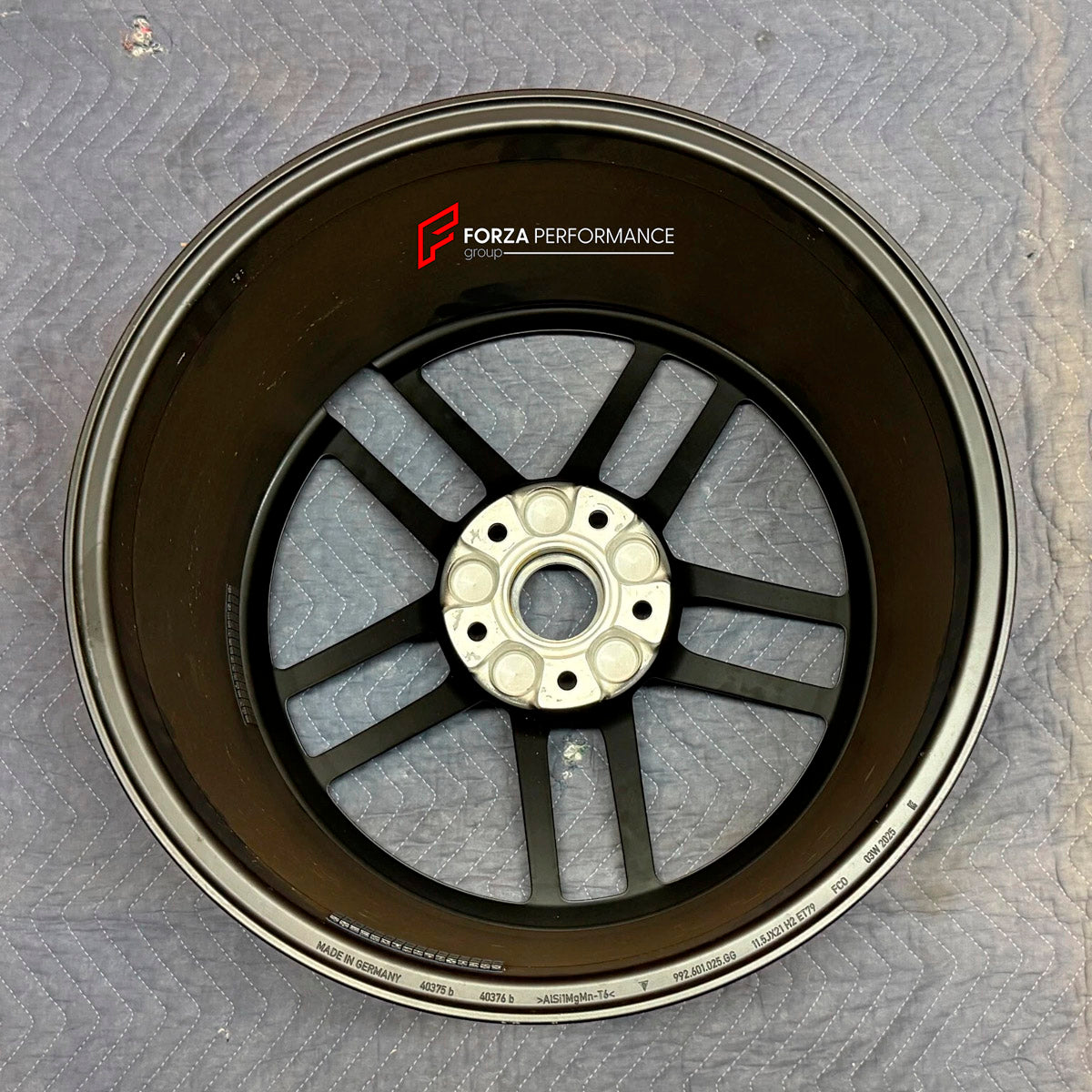 We manufacture premium quality forged wheels rims for Porsche 911 992.2 GTS Carrera 2024+ in any design, size, color.

WHEEL SIZE:

Front: 20 x 8.5 ET 50
Rear: 21 x 11.5 ET 79
PCD: 5 x 130
CB: 71.6
Finish: Satin Black
Material: 6061-T6 Forged Aluminum
THIS WHEEL DESIGN CAN BE CUSTOM-MADE FOR YOUR CAR IN ANY SIZE AND COLOR OPTIONS
Available in monoblock, 2-piece, 3-piece, duoblock, beadlock
3D wheel renderings are provided according to the exact dimensions and specifications requested by the client, ensuring