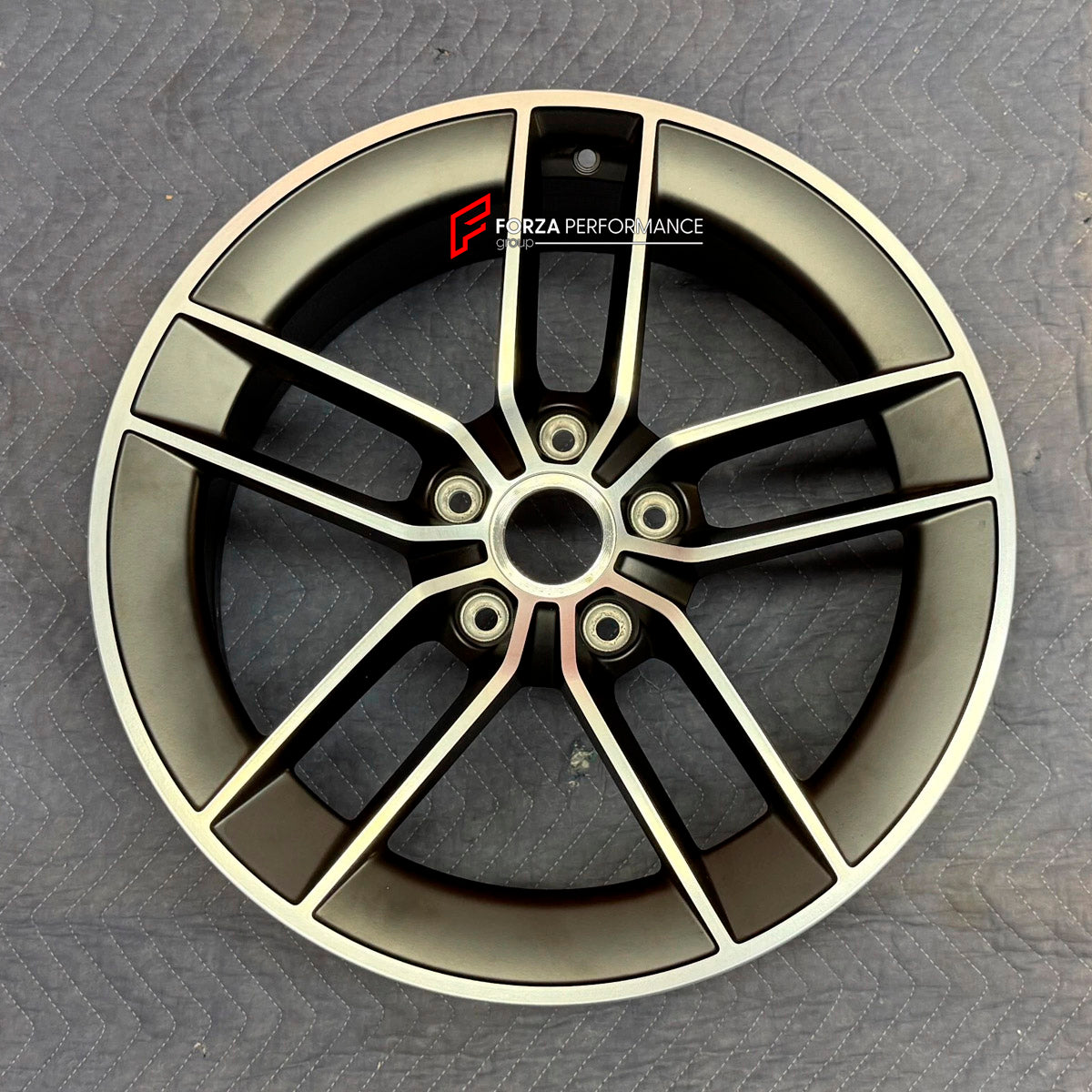 We manufacture premium quality forged wheels rims for Porsche 911 992.2 GTS Carrera 2024+ in any design, size, color.

WHEEL SIZE:

Front: 20 x 8.5 ET 50
Rear: 21 x 11.5 ET 79
PCD: 5 x 130
CB: 71.6
Finish: Satin Black
Material: 6061-T6 Forged Aluminum
THIS WHEEL DESIGN CAN BE CUSTOM-MADE FOR YOUR CAR IN ANY SIZE AND COLOR OPTIONS
Available in monoblock, 2-piece, 3-piece, duoblock, beadlock
3D wheel renderings are provided according to the exact dimensions and specifications requested by the client, ensuring