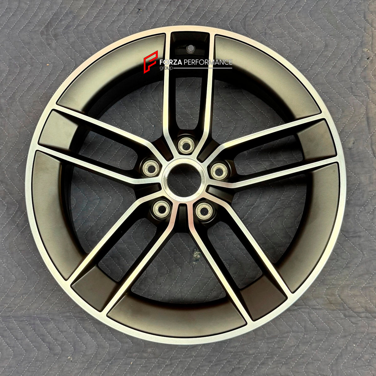 We manufacture premium quality forged wheels rims for Porsche 911 992.2 GTS Carrera 2024+ in any design, size, color.

WHEEL SIZE:

Front: 20 x 8.5 ET 50
Rear: 21 x 11.5 ET 79
PCD: 5 x 130
CB: 71.6
Finish: Satin Black
Material: 6061-T6 Forged Aluminum
THIS WHEEL DESIGN CAN BE CUSTOM-MADE FOR YOUR CAR IN ANY SIZE AND COLOR OPTIONS
Available in monoblock, 2-piece, 3-piece, duoblock, beadlock
3D wheel renderings are provided according to the exact dimensions and specifications requested by the client, ensuring