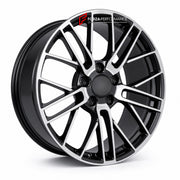 FORGED WHEELS RIMS for PORSCHE 911 992 CARRERA S 2019+ FORZA PERFORMANCE Turbo Design

We manufacture premium quality forged wheels rims for Porsche 911 992 Carrera S 2019+ in any design, size, color.

WHEEL SIZE:

Front: 20 x 8.5 ET 50
Rear: 21 x 11.5 ET 79
PCD: 5 x 130
CB: 71.6
Finish: High Gloss Black With Polished Silver
Material: 6061-T6 Forged Aluminum
THIS WHEEL DESIGN CAN BE CUSTOM-MADE FOR YOUR CAR IN ANY SIZE AND COLOR OPTIONS
Available in monoblock, 2-piece, 3-piece, duoblock, beadlock
3D wheel r