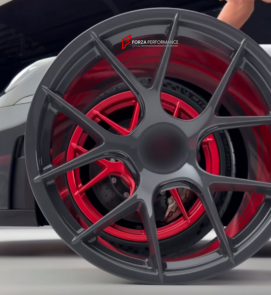 We manufacture premium quality forged wheels rims for Porsche 911 992 GT3 GTS GTC Cabriolet 2019+ in any design, size, color.

WHEEL SIZE:

Front: 20 x 8.5 ET 53
Rear: 21 x 11.5 ET 67
PCD: 5 x 130
CB: 71.6
Finish: Satin Crimson Red
Material: 6061-T6 Forged Aluminum
THIS WHEEL DESIGN CAN BE CUSTOM-MADE FOR YOUR CAR IN ANY SIZE AND COLOR OPTIONS
Available in monoblock, 2-piece, 3-piece, duoblock, beadlock
3D wheel renderings are provided according to the exact dimensions and specifications requested by the cl