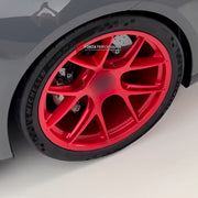 We manufacture premium quality forged wheels rims for Porsche 911 992 GT3 GTS GTC Cabriolet 2019+ in any design, size, color.

WHEEL SIZE:

Front: 20 x 8.5 ET 53
Rear: 21 x 11.5 ET 67
PCD: 5 x 130
CB: 71.6
Finish: Satin Crimson Red
Material: 6061-T6 Forged Aluminum
THIS WHEEL DESIGN CAN BE CUSTOM-MADE FOR YOUR CAR IN ANY SIZE AND COLOR OPTIONS
Available in monoblock, 2-piece, 3-piece, duoblock, beadlock
3D wheel renderings are provided according to the exact dimensions and specifications requested by the cl