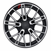 FORGED WHEELS RIMS for PORSCHE 911 992 TARGA 4S 2020+ FORZA PERFORMANCE Turbo Design

We manufacture premium quality forged wheels rims for Porsche 911 992 Targa 4S 2020+ in any design, size, color.

WHEEL SIZE:

Front: 20 x 8.5 ET 50
Rear: 21 x 11.5 ET 79
PCD: 5 x 130
CB: 71.6
Finish: High Gloss Black With Polished Silver
Material: 6061-T6 Forged Aluminum
THIS WHEEL DESIGN CAN BE CUSTOM-MADE FOR YOUR CAR IN ANY SIZE AND COLOR OPTIONS
Available in monoblock, 2-piece, 3-piece, duoblock, beadlock
3D wheel ren