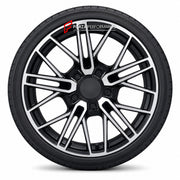 FORGED WHEELS RIMS for PORSCHE 911 992 TARGA 4S 2020+ FORZA PERFORMANCE Turbo Design

We manufacture premium quality forged wheels rims for Porsche 911 992 Targa 4S 2020+ in any design, size, color.

WHEEL SIZE:

Front: 20 x 8.5 ET 50
Rear: 21 x 11.5 ET 79
PCD: 5 x 130
CB: 71.6
Finish: High Gloss Black With Polished Silver
Material: 6061-T6 Forged Aluminum
THIS WHEEL DESIGN CAN BE CUSTOM-MADE FOR YOUR CAR IN ANY SIZE AND COLOR OPTIONS
Available in monoblock, 2-piece, 3-piece, duoblock, beadlock
3D wheel ren