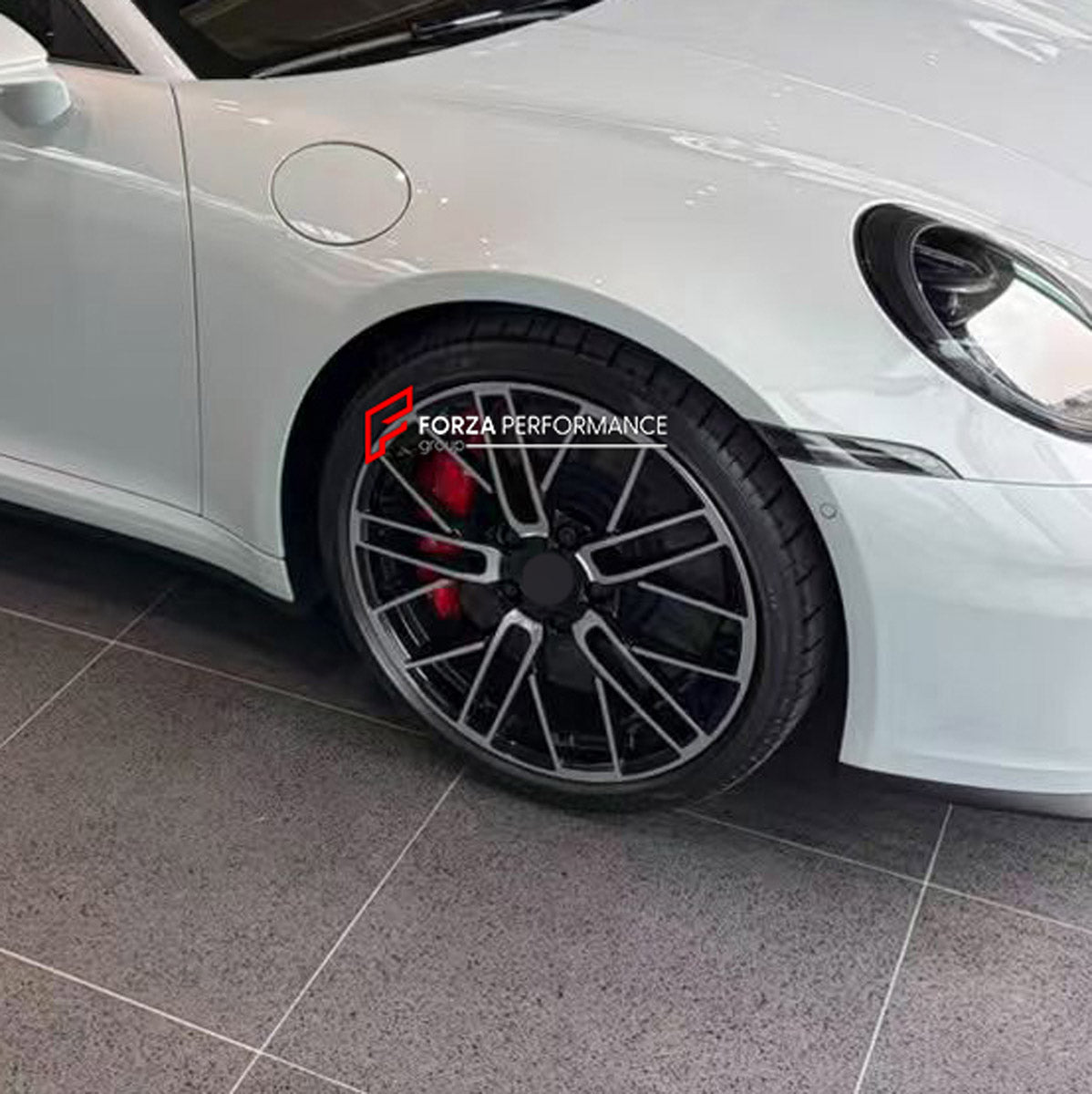 FORGED WHEELS RIMS for PORSCHE 911 992 TARGA 4S 2020+ FORZA PERFORMANCE Turbo Design

We manufacture premium quality forged wheels rims for Porsche 911 992 Targa 4S 2020+ in any design, size, color.

WHEEL SIZE:

Front: 20 x 8.5 ET 50
Rear: 21 x 11.5 ET 79
PCD: 5 x 130
CB: 71.6
Finish: High Gloss Black With Polished Silver
Material: 6061-T6 Forged Aluminum
THIS WHEEL DESIGN CAN BE CUSTOM-MADE FOR YOUR CAR IN ANY SIZE AND COLOR OPTIONS
Available in monoblock, 2-piece, 3-piece, duoblock, beadlock
3D wheel ren