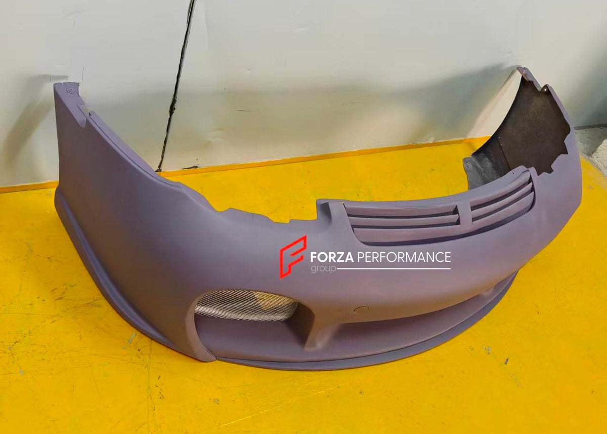 FRONT BUMPER for PORSCHE BOXSTER 986 1996 - 2004 FORZA PERFORMANCE custom fit GT3 Style
Set includes:

Front Bumper
Material: Plastic

NOTE: Professional installation is required.