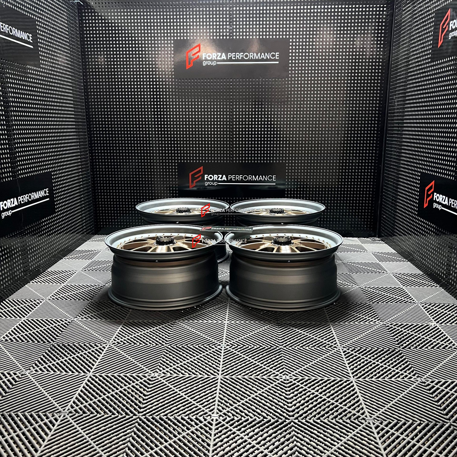 We manufactured premium quality forged wheels rims for our client's Porsche 911 996 GT3 2003 with the following specifications:

WHEEL SIZE:

Front: 19 x 8.5 ET 28
Rear: 19 x 11 ET 53
PCD: 5 x 130
CB: 71.6
Weight: Front: 11.15 kgs (24.58 lbs) Rear: 11.6 kgs (25.57 lbs)
Finish: Satin Bronze Face + Satin Gunmetal Lip
Material: 6061-T6 Forged Aluminum
THIS WHEEL DESIGN CAN BE CUSTOM-MADE FOR YOUR CAR IN ANY SIZE AND COLOR OPTIONS
Available in monoblock, 2-piece, 3-piece, duoblock, beadlock
3D wheel renderings 