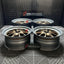 FORGED WHEELS RIWe manufactured premium quality forged wheels rims for our client's Porsche 911 996 GT3 2003 with the following specifications:

WHEEL SIZE:

Front: 19 x 8.5 ET 28
Rear: 19 x 11 ET 53
PCD: 5 x 130
CB: 71.6
Weight: Front: 11.15 kgs (24.58 lbs) Rear: 11.6 kgs (25.57 lbs)
Finish: Satin Bronze Face + Satin Gunmetal Lip
Material: 6061-T6 Forged Aluminum
THIS WHEEL DESIGN CAN BE CUSTOM-MADE FOR YOUR CAR IN ANY SIZE AND COLOR OMS for PORSCHE 911 996 GT3 2003 FORZA PERFORMANCE custom fit KINESIS K18