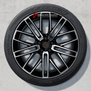 FORGED WHEELS RIMS for PORSCHE CAYENNE E4 TURBO 2026+ FORZA PERFORMANCE SportTechno Summer Set

We manufacture premium quality forged wheels rims for Porsche Cayenne E4 Turbo 2026+ in any design, size, color.

WHEEL SIZE:

Front: 22 x 10.5 ET 20
Rear: 22 x 12.5 ET 28
PCD: 5 x 130
CB: 71.6
Finish: High Gloss Black With Polished Silver
Material: 6061-T6 Forged Aluminum
THIS WHEEL DESIGN CAN BE CUSTOM-MADE FOR YOUR CAR IN ANY SIZE AND COLOR OPTIONS
Available in monoblock, 2-piece, 3-piece, duoblock, beadlock
3