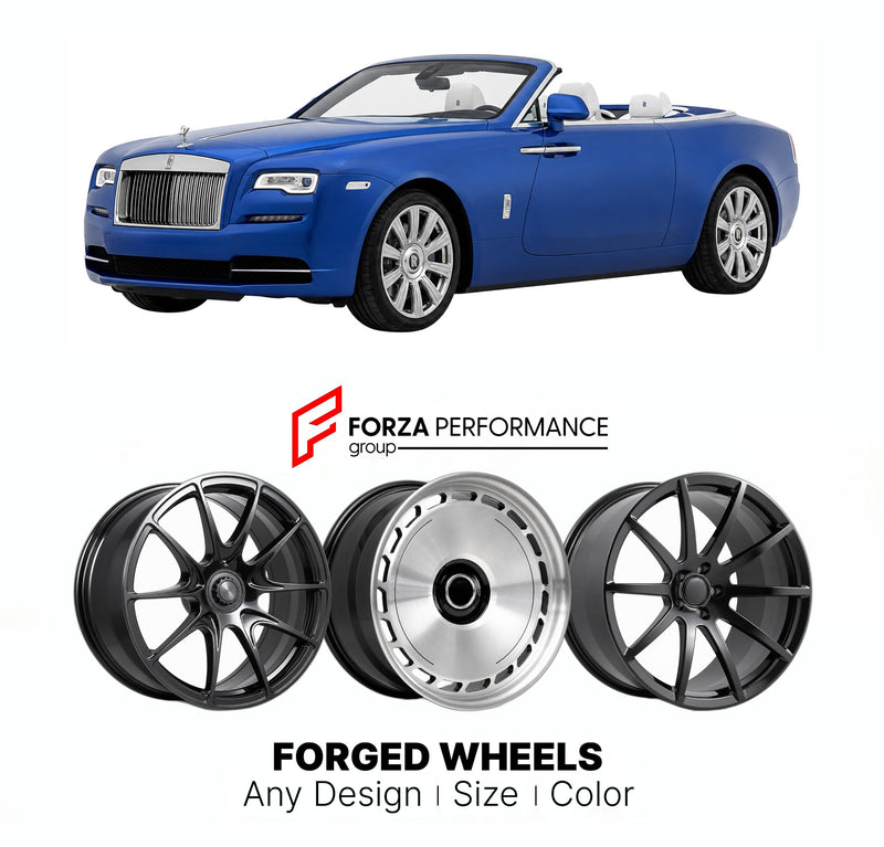 FORGED WHEELS RIMS for ROLLS-ROYCE DAWN 2015 - 2022