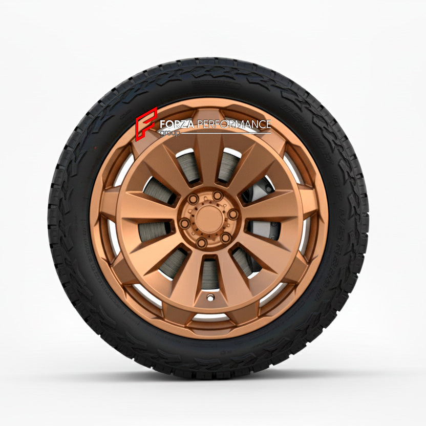 FORZA PERFORMANCE FORGED WHEELS RIMS for TESLA CYBERTRUCK  custom fit CYBRNOVA