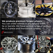 FORGED WHEELS RIMS for VANDERHALL VENICE SPEEDSTER 2019 Forza Performance custom fit OEM Vanderhall Speedster style design