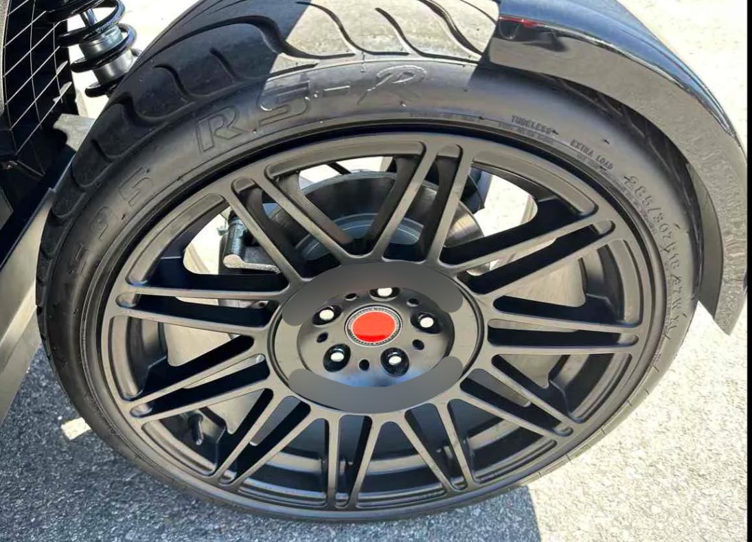 FORGED WHEELS RIMS for VANDERHALL VENICE SPEEDSTER 2019 Forza Performance custom fit OEM Vanderhall Speedster style design