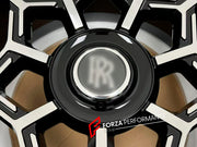 22 INCH FORGED WHEELS RIMS for ROLLS ROYCE GHOST BLACK BADGE 2026 custom fit buy Forza Performance OEM Rolls Royce Black Badge style design wheels
