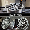 MV FORGED SL-102 STYLE 22 INCH FORGED WHEELS RIMS FOR NEW 2024 MERCEDES BENZ G-CLASS G-WAGON W465 G63 G550 G500