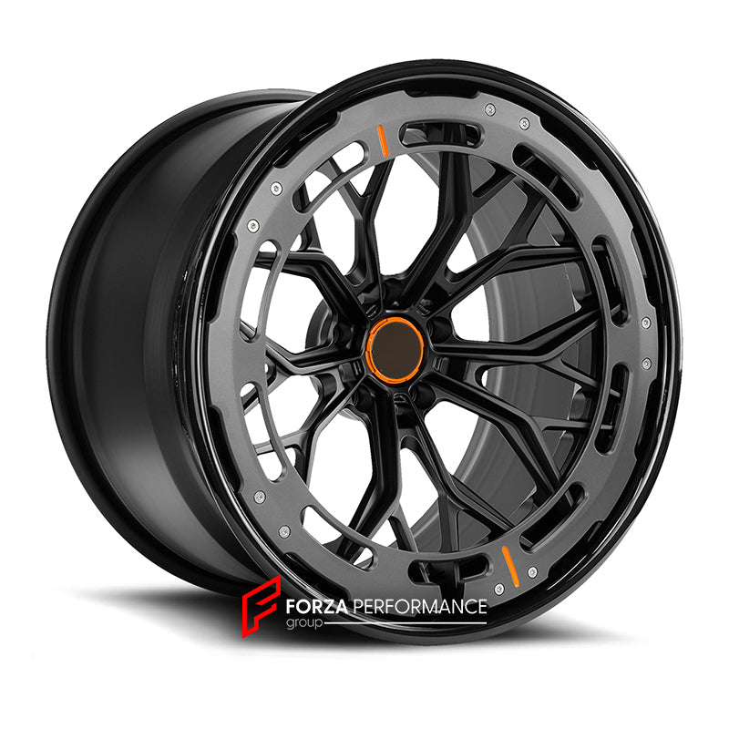 AL13 R80-109R STYLE FORGED WHEELS WITH AERODISC AERO RING ADMC-1