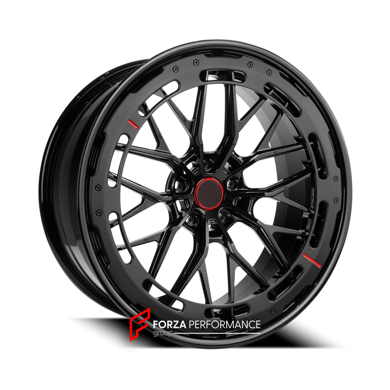 AL13 109R STYLE FORGED WHEELS WITH AERODISC AERO RING ADMC-3 for MCLAREN