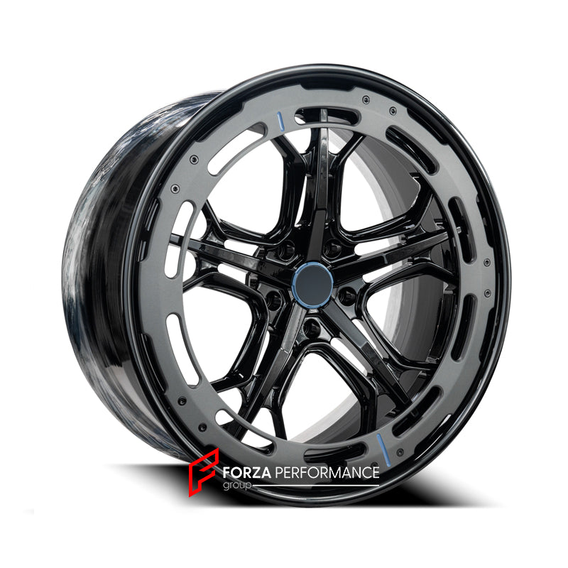 FORGED WHEELS WITH AERORING ADP-3 for PORSCHE