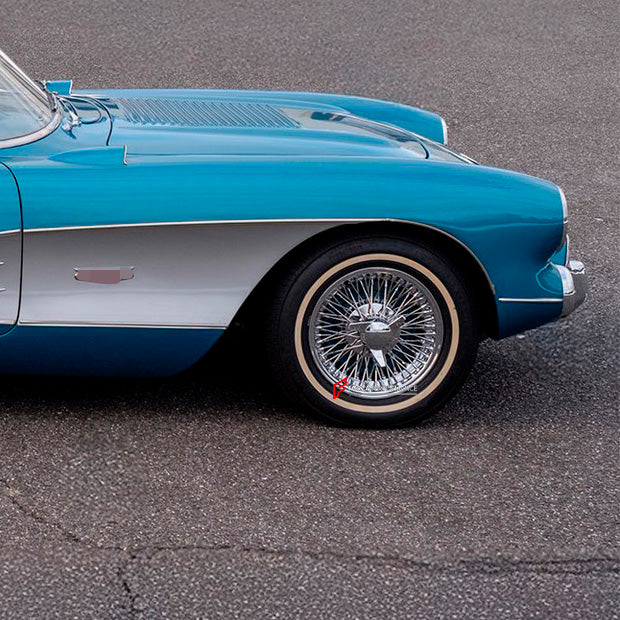 FORGED WIRE WHEELS RIMS for CHEVROLET CORVETTE C1 1956