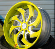 FORGED DUALLY TRUCK FORGED WHEELS RIMS for FORD F-350 SUPER DUTY DRW SUPER DUTY 2011 - 2016