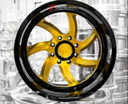 COPY DUALLY TRUCK FORGED DUALLY TRUCK FORGED WHEELS RIMS for FORD F-350 DRW F-SERIES OBS 1987 - 1997