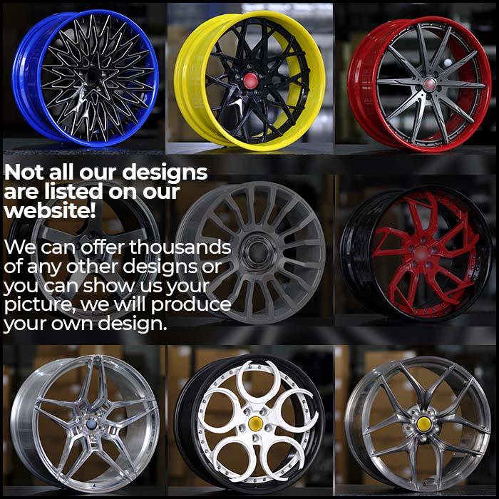 FORGED WHEELS RIMS FOR PORSCHE CAYENNE E4 EV 2026+ Forza Performance custom fit buy P101SC