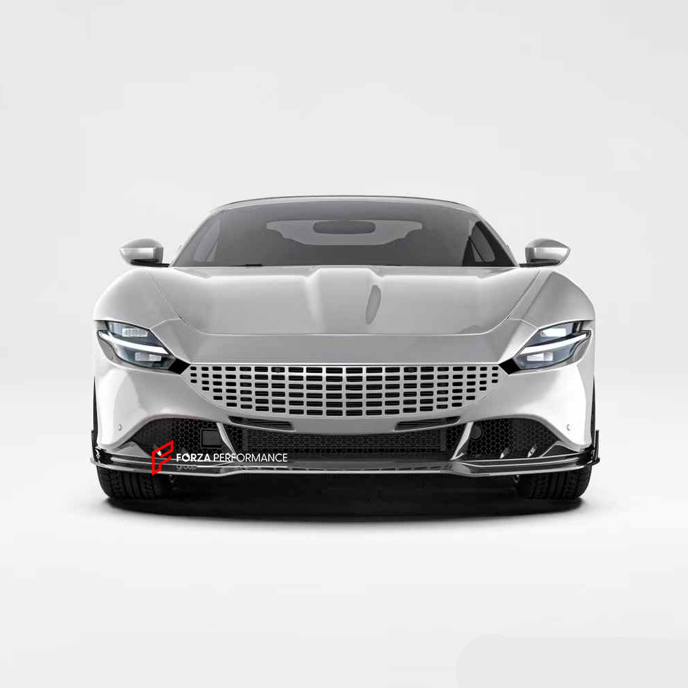 FORZA CARBON AERO KIT for FERRARI ROMA

Set includes:

Front Lip
Side Skirts
Rear Diffuser
Rear Spoiler

Material: Dry Carbon