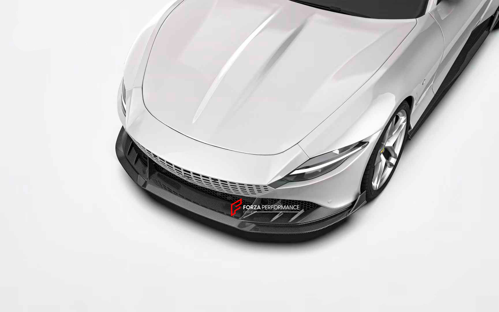 FORZA CARBON AERO KIT for FERRARI ROMA

Set includes:

Front Lip
Side Skirts
Rear Diffuser
Rear Spoiler

Material: Dry Carbon