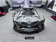 CARBON BODY KIT for LAMBORGHINI URUS S PERFORMANTE

Set includes:

Front Bumper 
Hood
Side Fenders
Side Skirts
Roof Spoiler
Rear Spoiler
Rear Bumper
Exhaust Tips
Exhaust System

Material: Carbon Fiber

Note: Professional installation is required.
