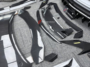CARBON BODY KIT for LAMBORGHINI URUS S PERFORMANTE

Set includes:

Front Bumper 
Hood
Side Fenders
Side Skirts
Roof Spoiler
Rear Spoiler
Rear Bumper
Exhaust Tips
Exhaust System

Material: Carbon Fiber

Note: Professional installation is required.
