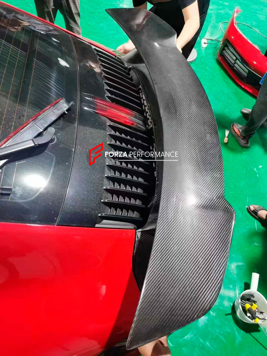 FORZA CARBON REAR SPOILER for PORSCHE 911 992 CARRERA S – Forza ...