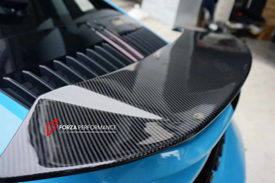 CARBON REAR SPOILER for PORSCHE 911 992.1 TURBO TURBO S 2019 - 2025