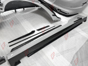DRY CARBON WIDE BODY KIT for BENTLEY CONTINENTAL GT GTC 2018 - 2024

Set includes:
Front Lip
Front Bumper
Front Bumper Trims
Grille
Hood / Bonnet
Front Fenders
Side Mirror Covers
Side Trims
Side Skirts
Folding Roof Cover
Rear Spoiler
Rear Bumper
Rear Diffuser

Material: Dry Carbon

Note: Professional installation is required.