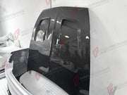 DRY CARBON WIDE BODY KIT for BENTLEY CONTINENTAL GT GTC 2018 - 2024

Set includes:
Front Lip
Front Bumper
Front Bumper Trims
Grille
Hood / Bonnet
Front Fenders
Side Mirror Covers
Side Trims
Side Skirts
Folding Roof Cover
Rear Spoiler
Rear Bumper
Rear Diffuser

Material: Dry Carbon

Note: Professional installation is required.