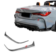 Forza Dry Carbon Rear Bumper Canards For BMW M4 G82/G83 2020+

Set include:

Canards
Material: Dry Canards

Note: Professional installation and electrician are required