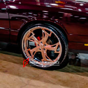 FORZA FORGED CLASSIC WHEELS RIMS for CHEVROLET MONTE CARLO custom fit BILLET SPECIALTIES BLVD96 WHEELS