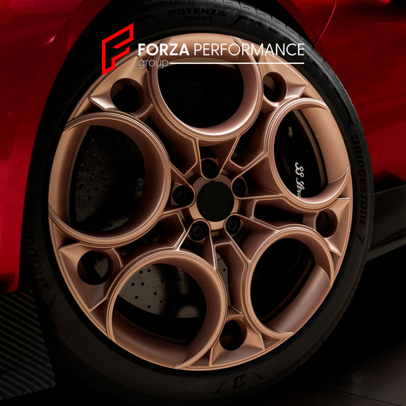 FORZA FORGED WHEELS RIMS for ALFA ROME OSTELVIO QUADRIFOGLIO custom fit OEM ALFA ROMEO 33 STRADALE