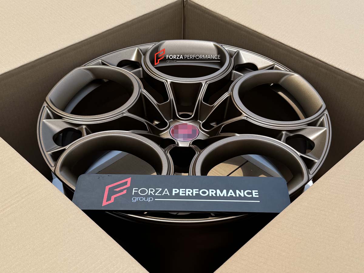 FORZA FORGED WHEELS RIMS for ALFA ROMEO GIULIA QUADRIFOGLIO custom fit OEM ALFA ROMEO 33 STRADALE