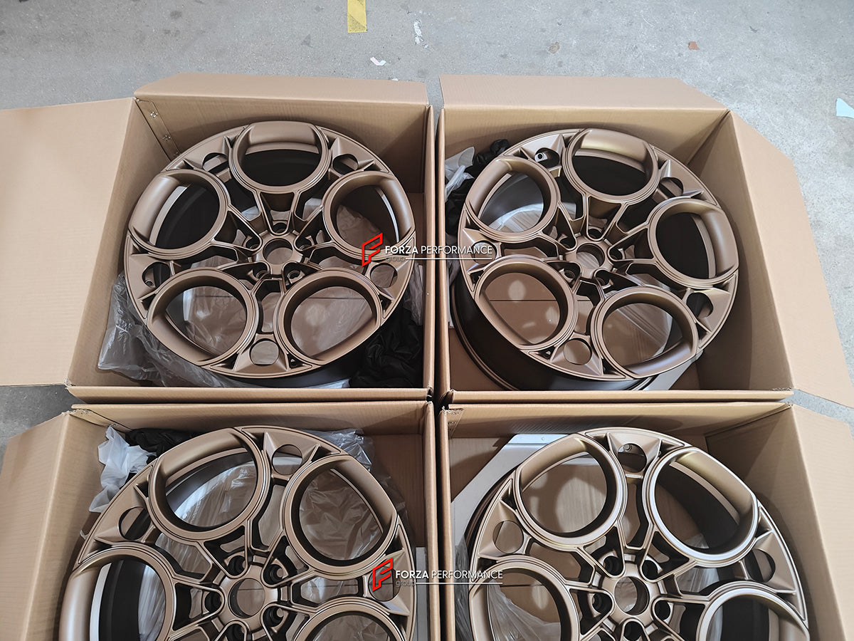 FORZA FORGED WHEELS RIMS for ALFA ROMEO GIULIA QUADRIFOGLIO custom fit OEM ALFA ROMEO 33 STRADALE