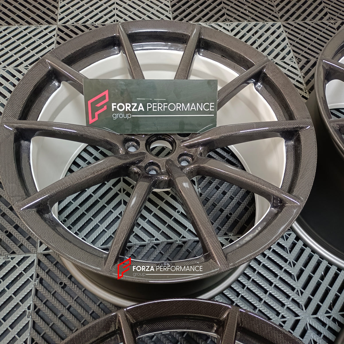 Forza Performance Rims FORZA PEFORMANCE REAL CARBON FORGED WHEELS RIMS for FERRARI 296 ...